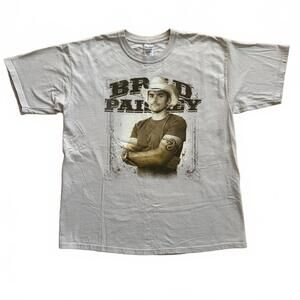Brad Paisley Concert T-Shirt Time Well Wasted 2006 Merch Men's Size XL
